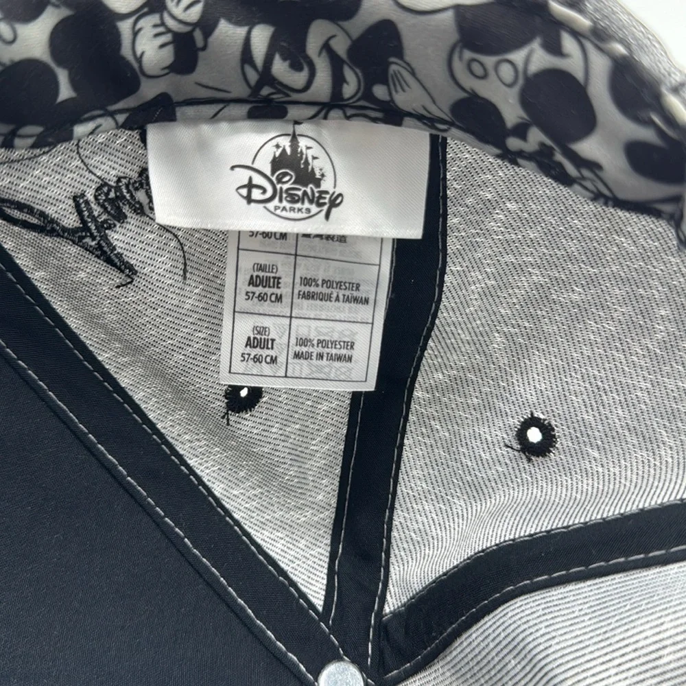 Disney Mickey Mouse Wearing Glasses Disney Parks‎ Original Hat Cap Adult